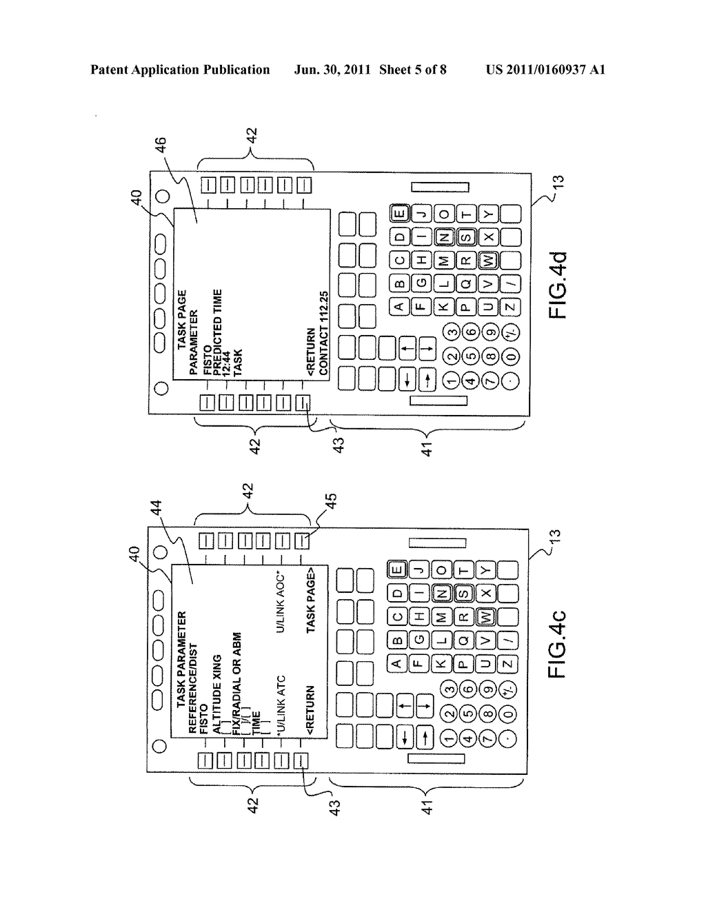 METHOD AND DEVICE FOR CENTRALIZED MANAGEMENT OF TASKS TO BE CARRIED OUT BY     A CREW OF AN AIRCRAFT DURING FLIGHT - diagram, schematic, and image 06