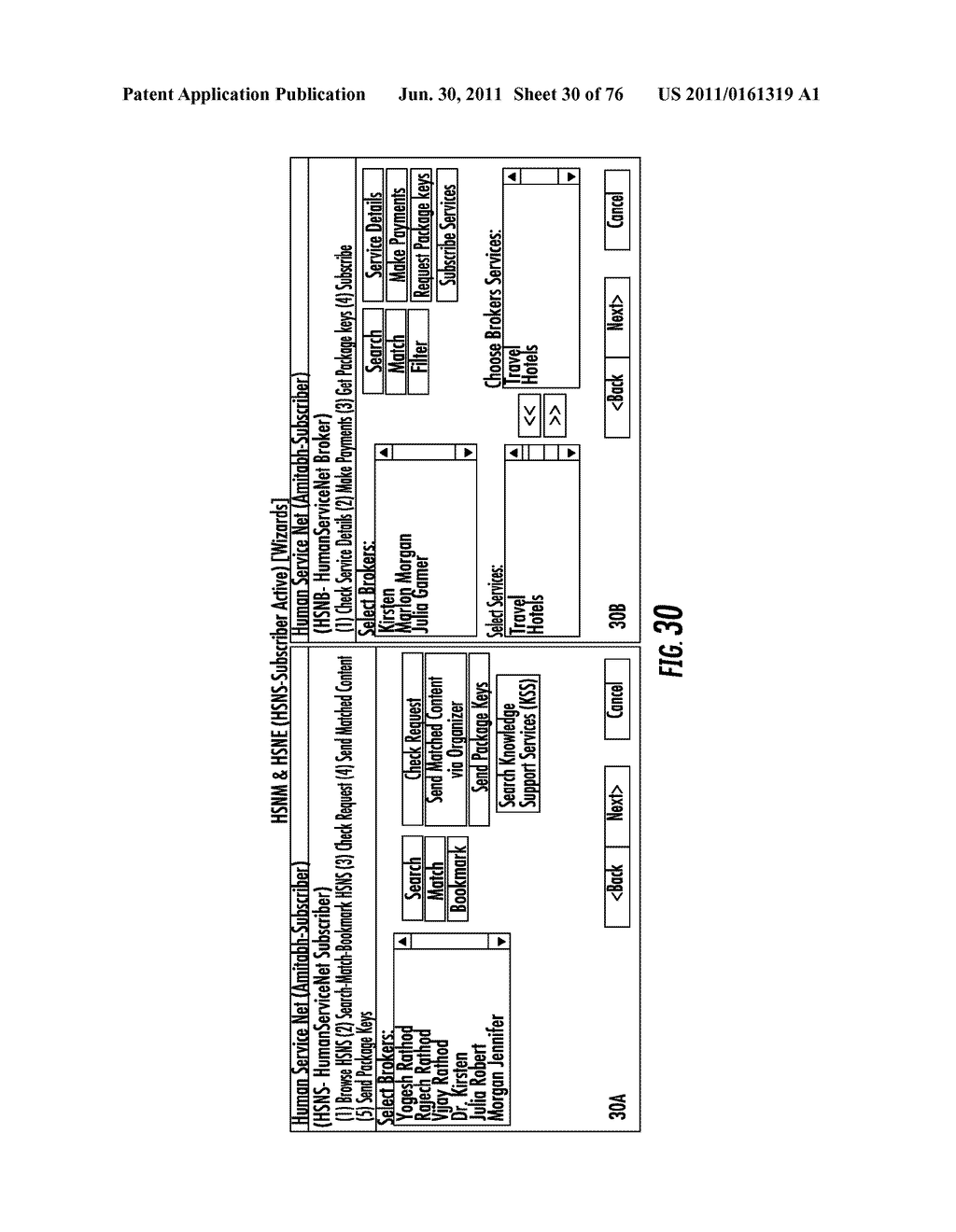 METHOD AND SYSTEM FOR REQUESTING SOCIAL SERVICES FROM GROUP OF USERS - diagram, schematic, and image 31