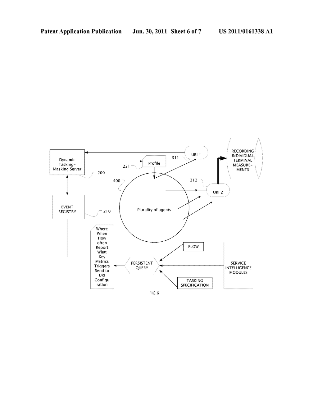 DYNAMIC TASKING-MASKING SERVER APPARATUS, SYSTEM, AND METHOD FOR     DYNAMICALLY CONFIGURING ADAPTIVE AGENTS IN WIRELESS DEVICES - diagram, schematic, and image 07