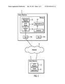 PROCESSING REQUESTS TRANSMITTED USING A FIRST COMMUNICATION DIRECTED TO AN     APPLICATION THAT USES A SECOND COMMUNICATION PROTOCOL diagram and image