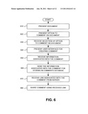 USER INTERFACE FOR WEB COMMENTS diagram and image