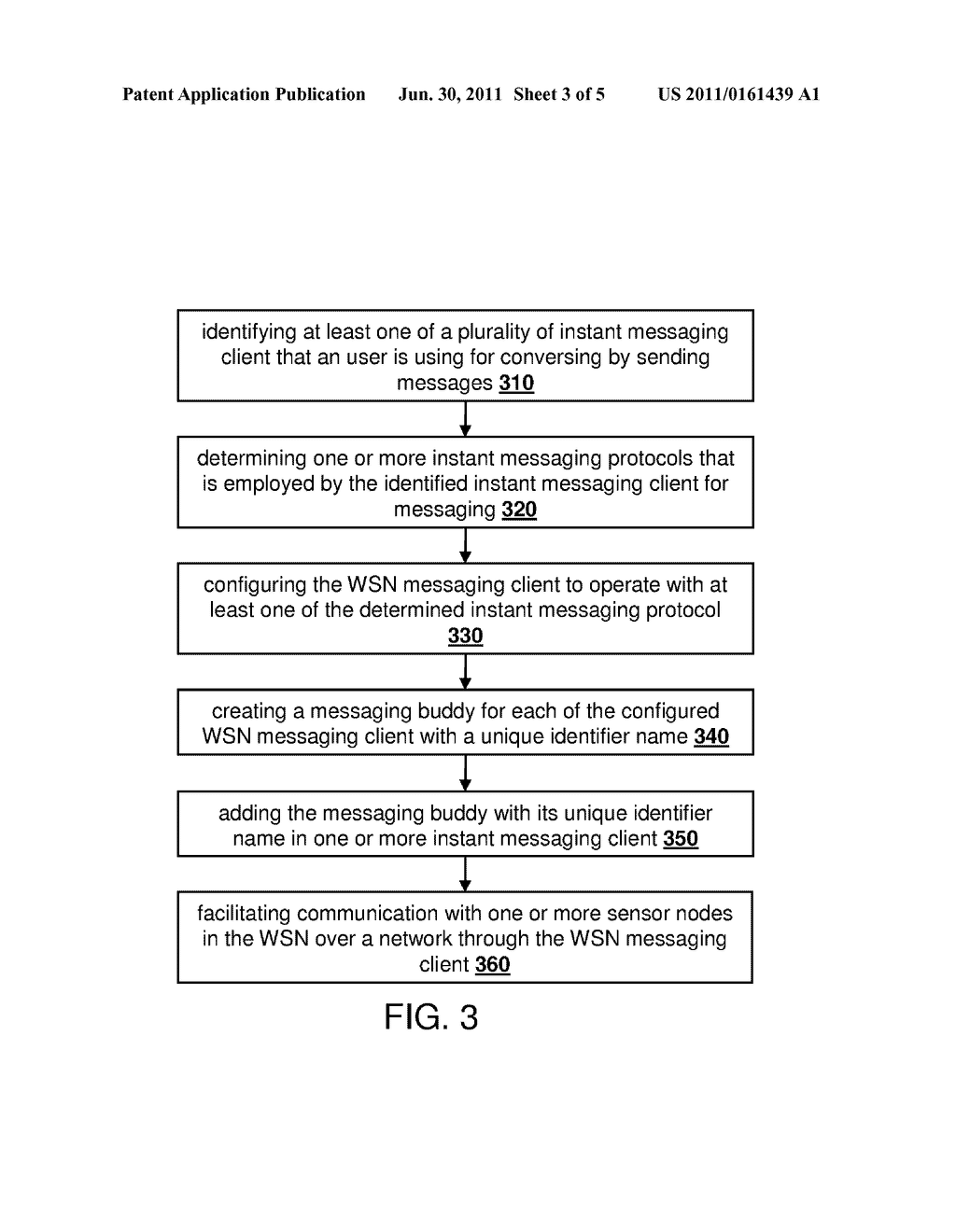 METHOD AND SYSTEM FOR QUERYING, MONITORING AND CONTROLLING A WIRELESS     SENSOR NETWORK USING AN INSTANT MESSAGING SYSTEM - diagram, schematic, and image 04