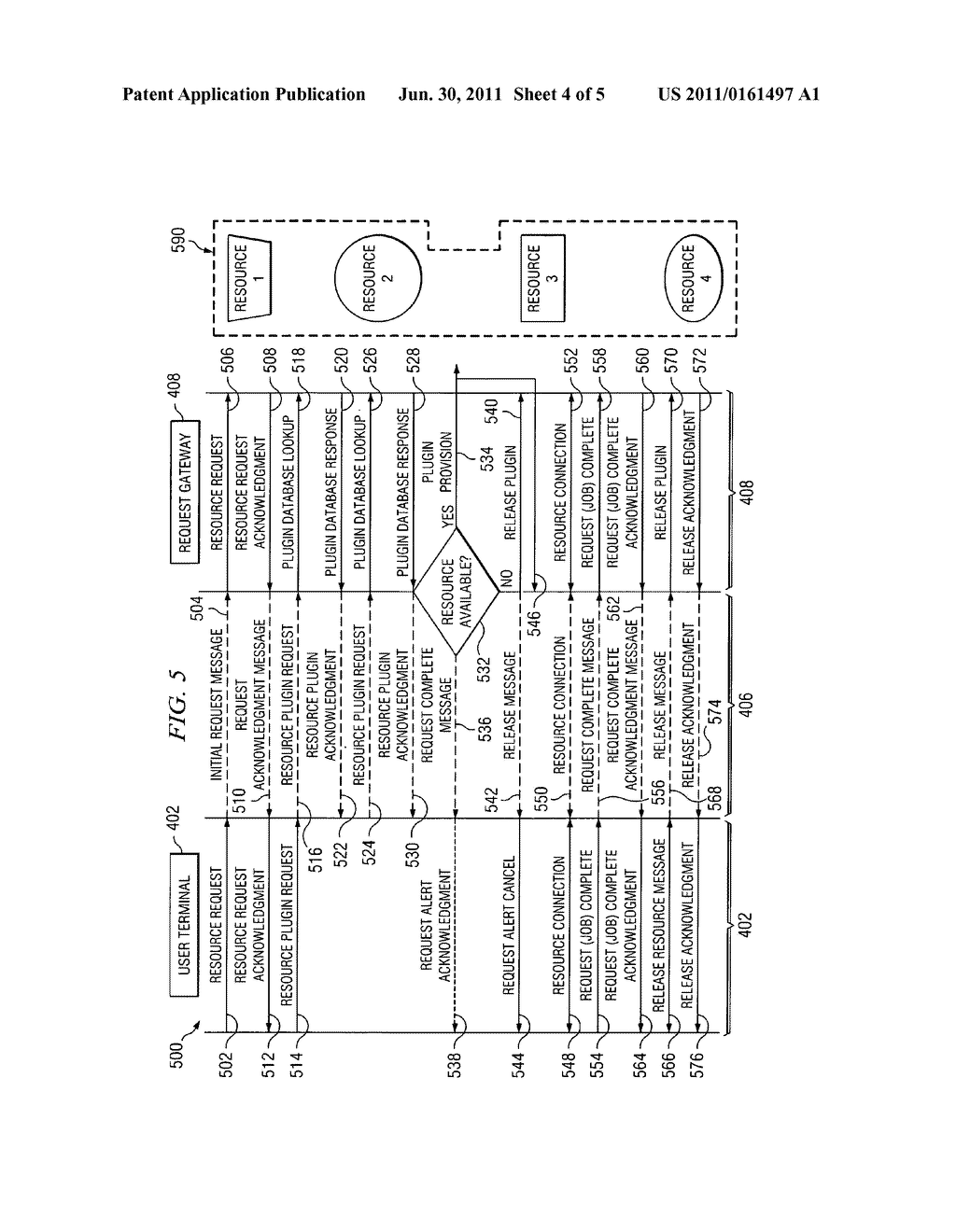 Method, System and Program Product for Outsourcing Resources in a Grid     Computing Environment - diagram, schematic, and image 05