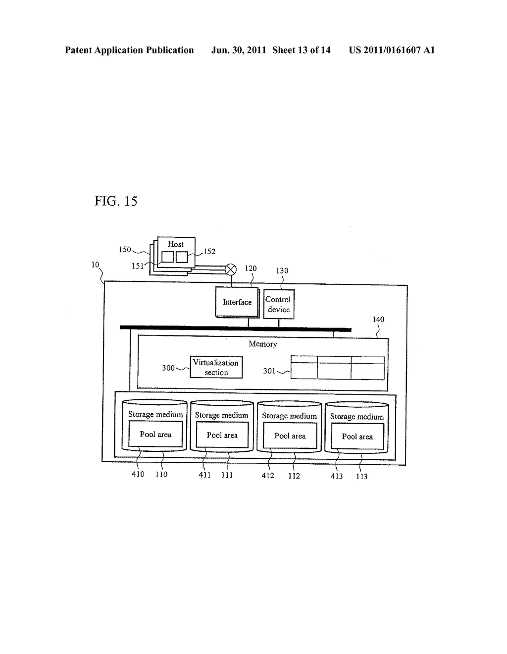 STORAGE SYSTEM AND CONTROL METHOD THEREFOR - diagram, schematic, and image 14