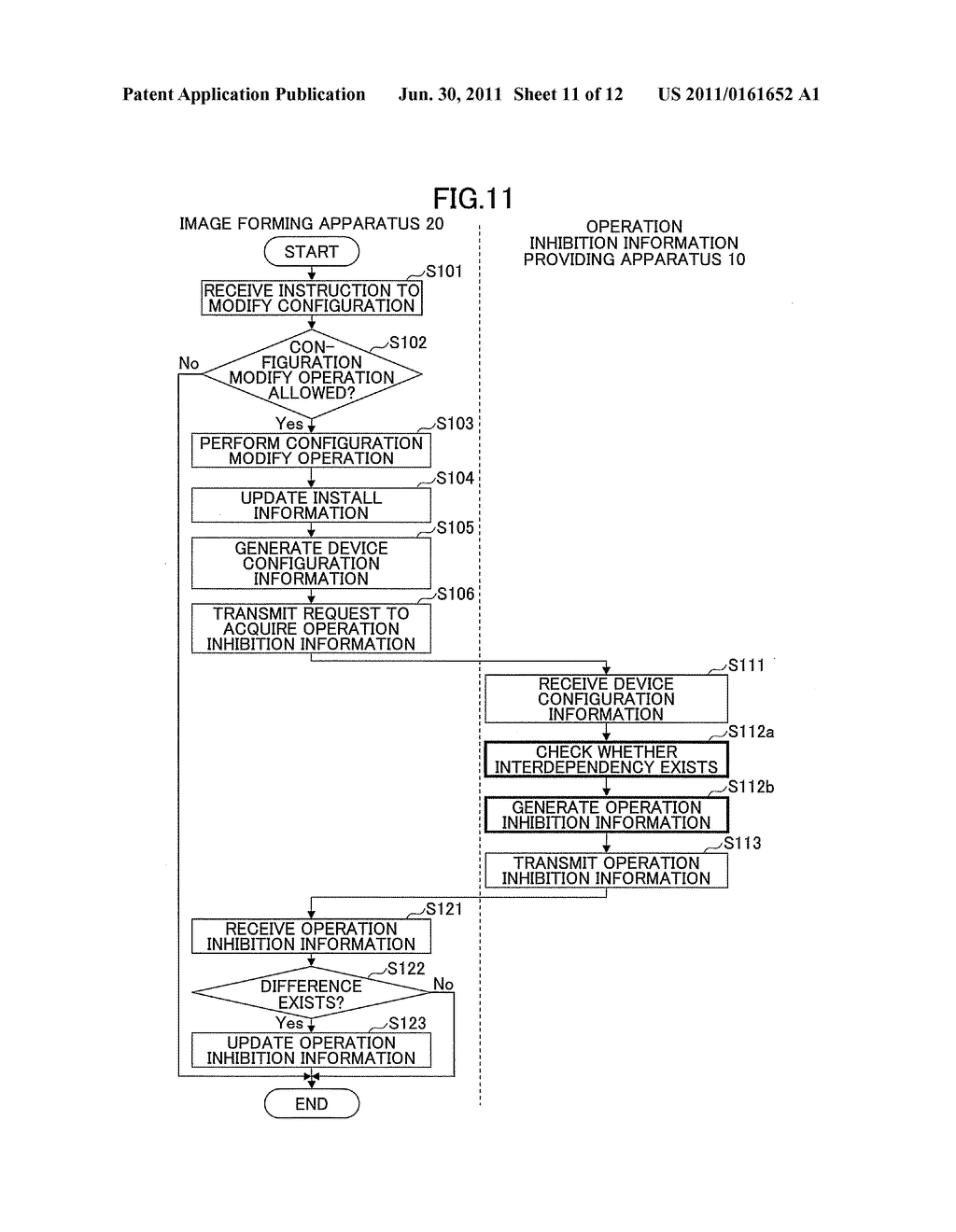 SYSTEM, APPARATUS, AND METHOD FOR INHIBITING OPERATION THAT MODIFIES     PROGRAM CONFIGURATION - diagram, schematic, and image 12