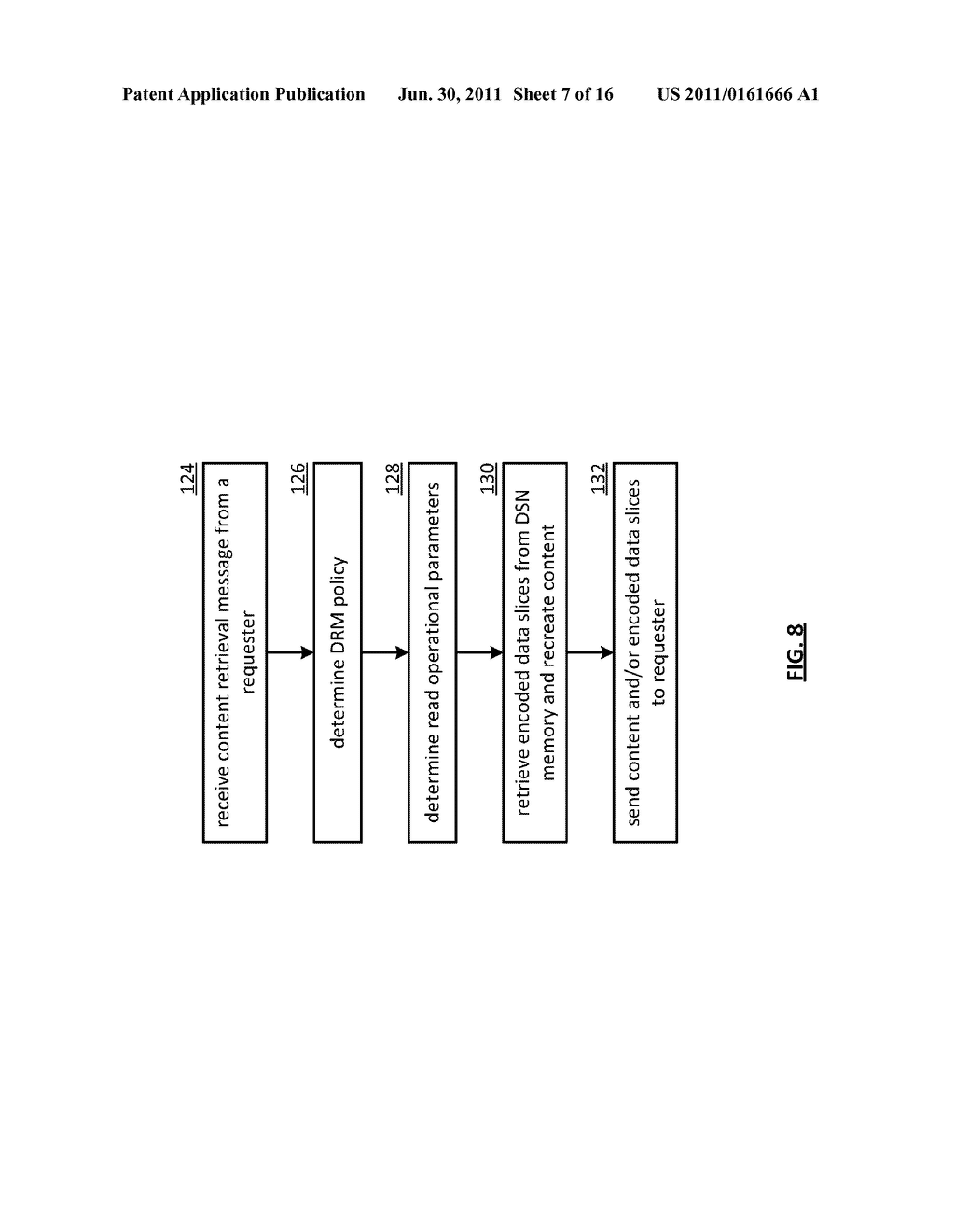 DIGITAL CONTENT RETRIEVAL UTILIZING DISPERSED STORAGE - diagram, schematic, and image 08