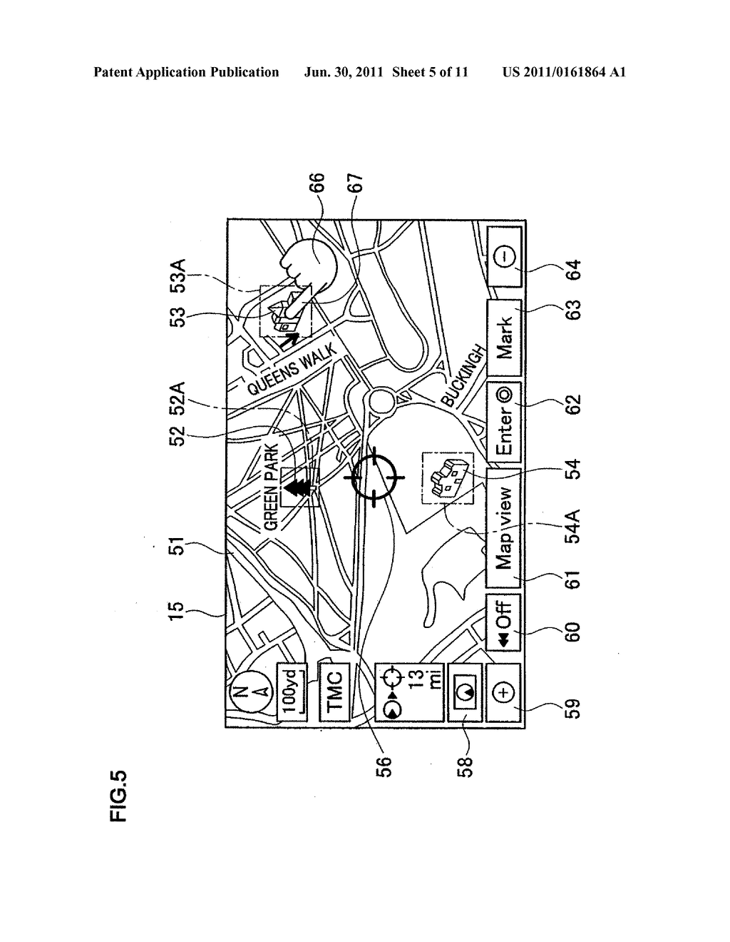 MAP DISPLAY SYSTEM, MAP DISPLAY METHOD, AND COMPUTER-READABLE STORAGE     MEDIUM - diagram, schematic, and image 06