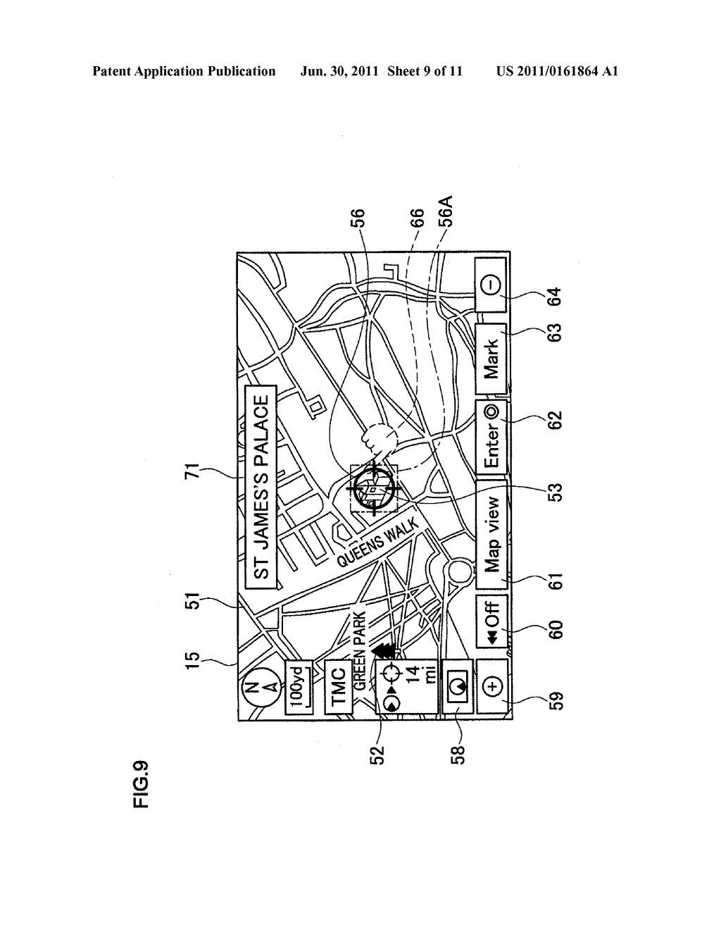 MAP DISPLAY SYSTEM, MAP DISPLAY METHOD, AND COMPUTER-READABLE STORAGE     MEDIUM - diagram, schematic, and image 10