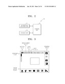 APPARATUS AND METHOD FOR DISPLAYING GRAPHICAL USER INTERFACE IN DIGITAL     IMAGE PROCESSING APPARATUS diagram and image