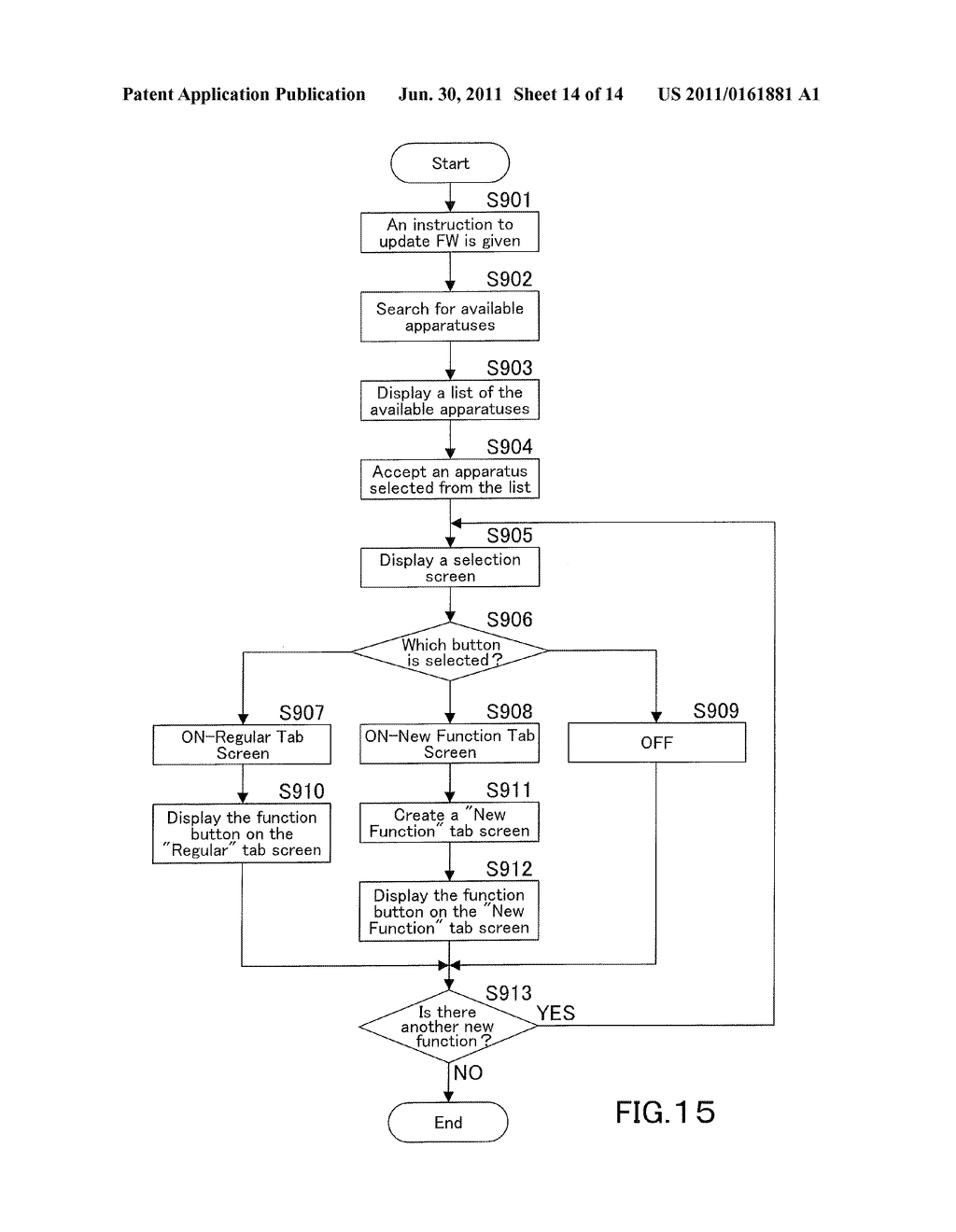 IMAGE PROCESSING APPARATUS, METHOD OF CONTROLLING DISPLAY OF FUNCTION     BUTTON, AND RECORDING MEDIUM - diagram, schematic, and image 15