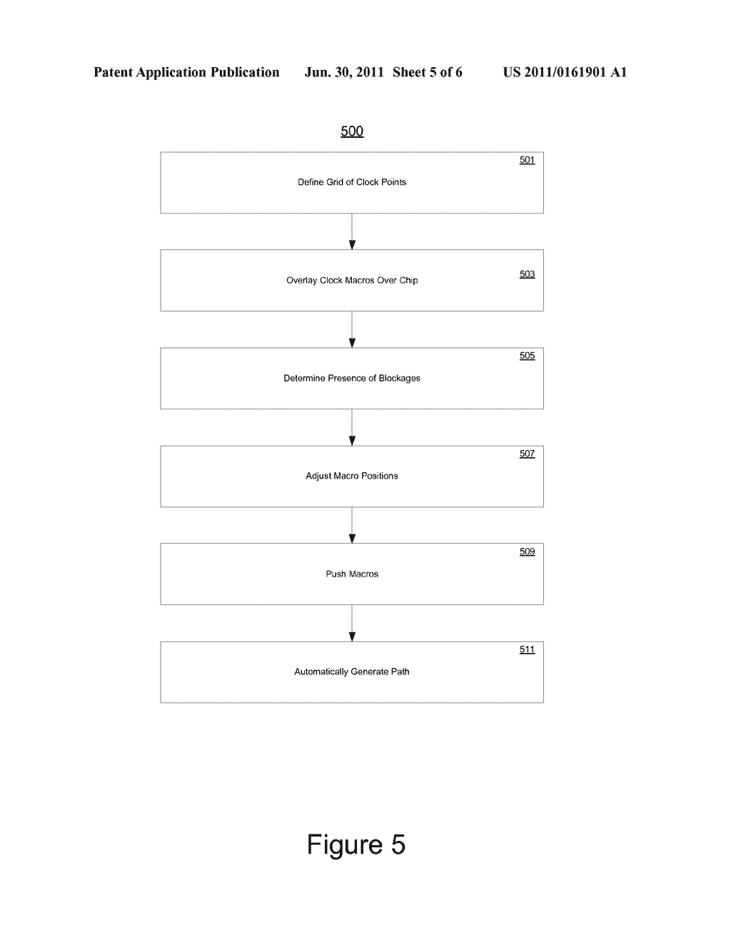 SYSTEM AND PROCESS FOR AUTOMATIC CLOCK ROUTING IN AN APPLICATION SPECIFIC     INTEGRATED CIRCUIT - diagram, schematic, and image 06