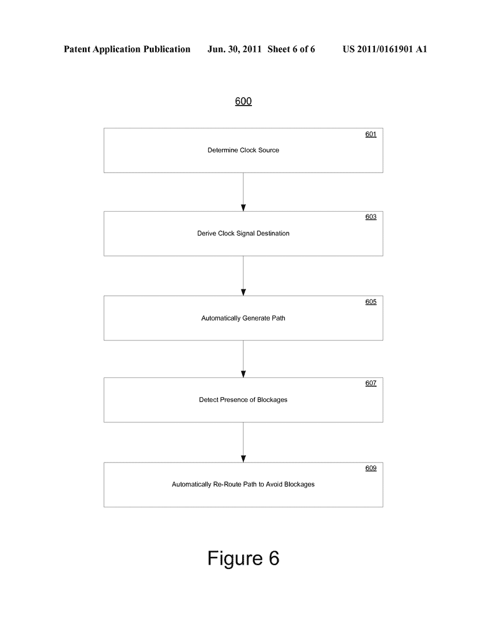 SYSTEM AND PROCESS FOR AUTOMATIC CLOCK ROUTING IN AN APPLICATION SPECIFIC     INTEGRATED CIRCUIT - diagram, schematic, and image 07