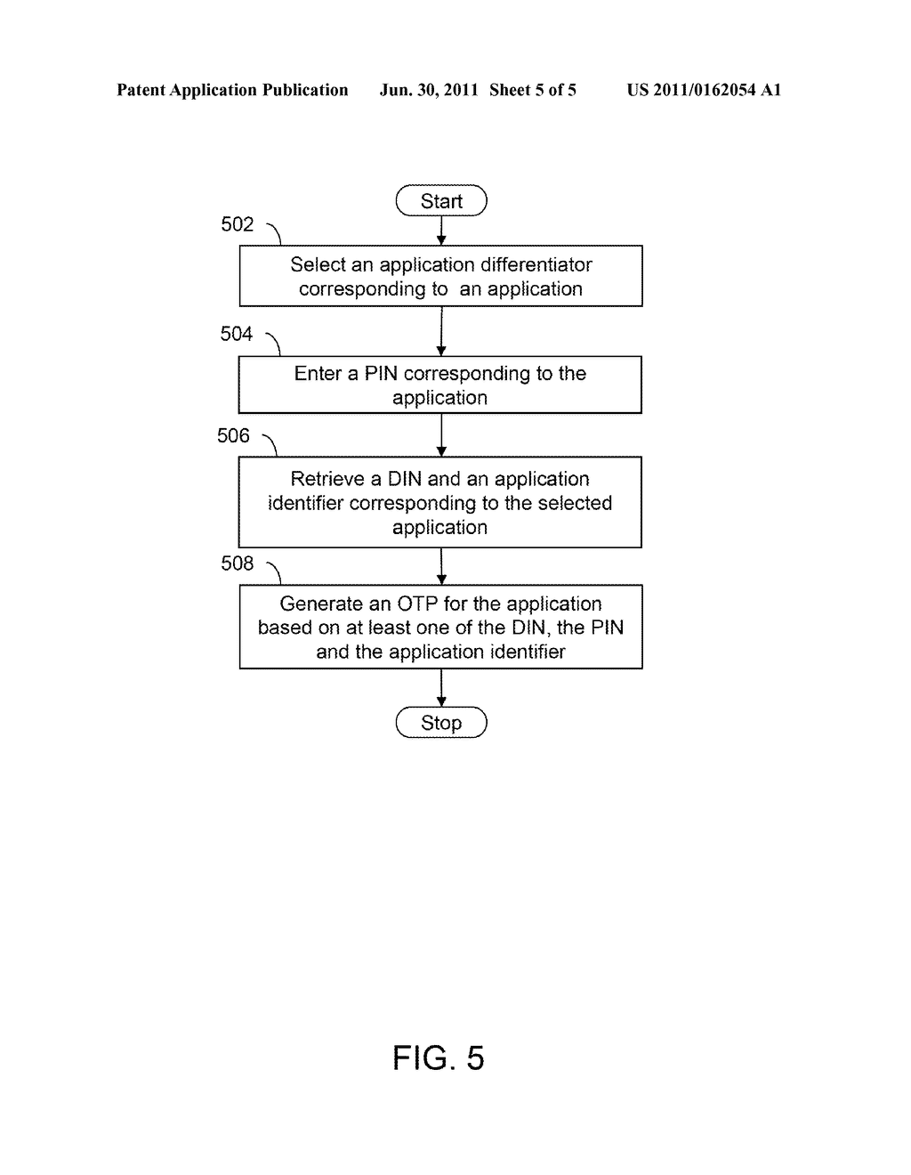 FIRMWARE AND METHOD FOR GENERATING ONE TIME PASSWORDS (OTPs) FOR     APPLICATIONS - diagram, schematic, and image 06