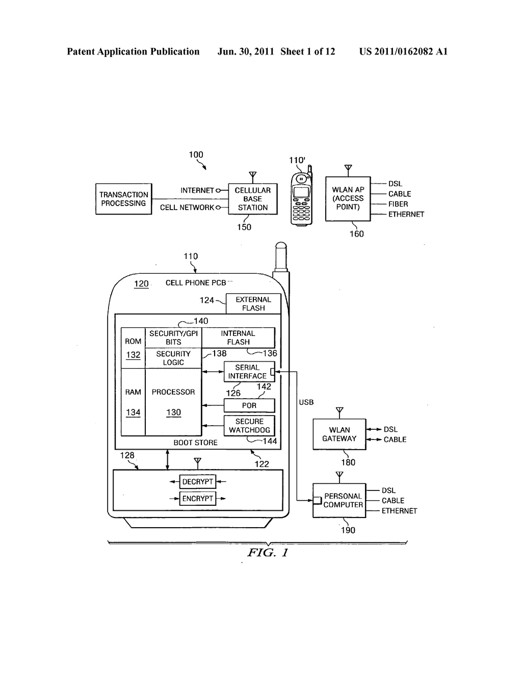 METHODS AND APPARATUS FOR PROVIDING DATA SECURITY - diagram, schematic, and image 02