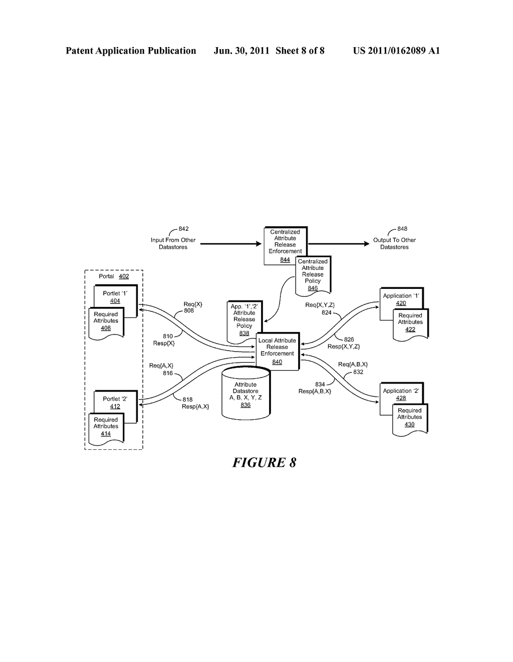 Method and System for Policy Driven Data Disclosure - diagram, schematic, and image 09