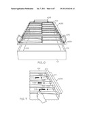 PROVIDING VARYING DEGREES OF ELEVATION TO MOVEABLE HEAD-REST AND     BACK-SUPPORT SECTIONS OF BED FRAME diagram and image