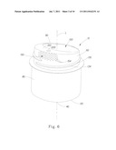 Detergent Dispensing and Pre-Treatment Cap diagram and image