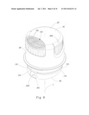 Detergent Dispensing and Pre-Treatment Cap diagram and image