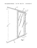 SLIDING SCREEN DOOR MECHANISM diagram and image