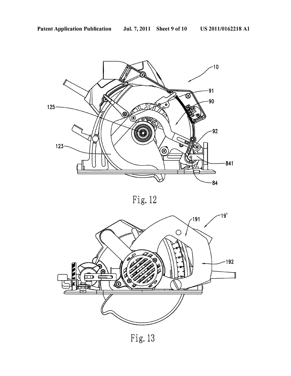 HAND HELD CIRCULAR SAW POWER TOOL HAVING MULTIPLE MODES OF OPERATION - diagram, schematic, and image 10