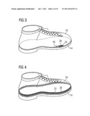 Shoe Comprising A Ventilation In the Bottom Zone Of the Upper And     Air-Permeable Spacing Structure Usable Therefor diagram and image