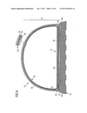 Shoe Comprising A Ventilation In the Bottom Zone Of the Upper And     Air-Permeable Spacing Structure Usable Therefor diagram and image