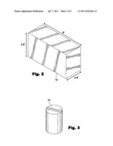 Organic fuel brick diagram and image