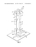 Rotational gravity/buoyancy power generator diagram and image