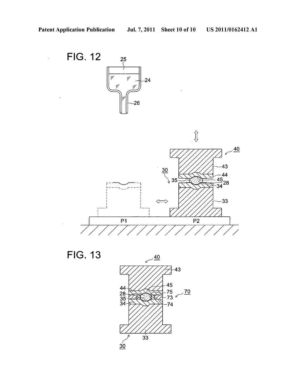 METHODS FOR MANUFACTURING MOLDING DIE, GLASS GOB, AND GLASS MOLDED ARTICLE - diagram, schematic, and image 11