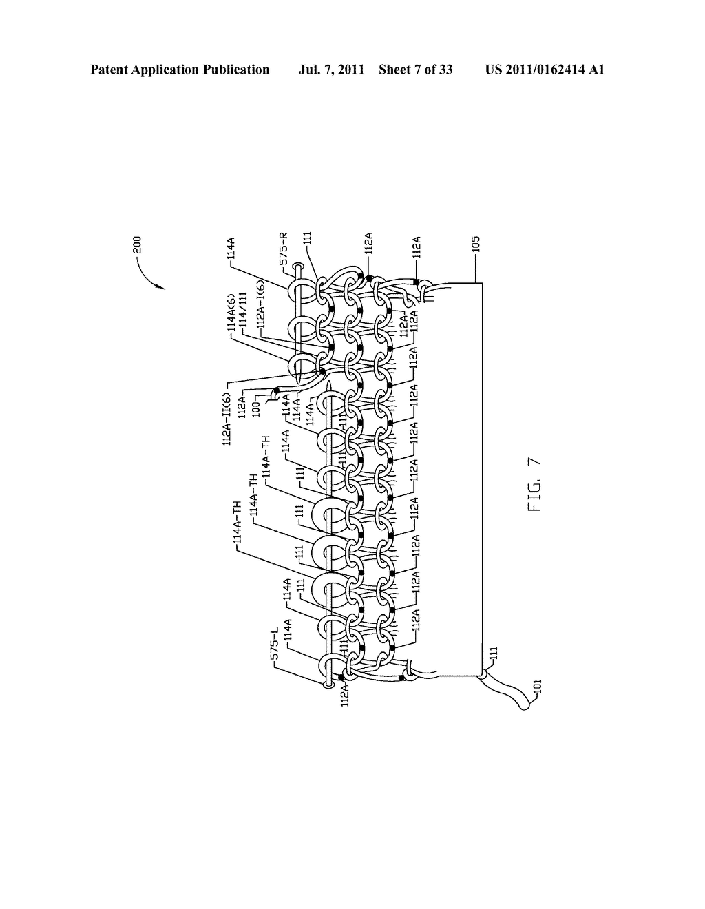 SYSTEM AND METHOD FOR FORMING A DESIGN FROM A FLEXIBLE FILAMENT HAVING     INDICATORS - diagram, schematic, and image 08