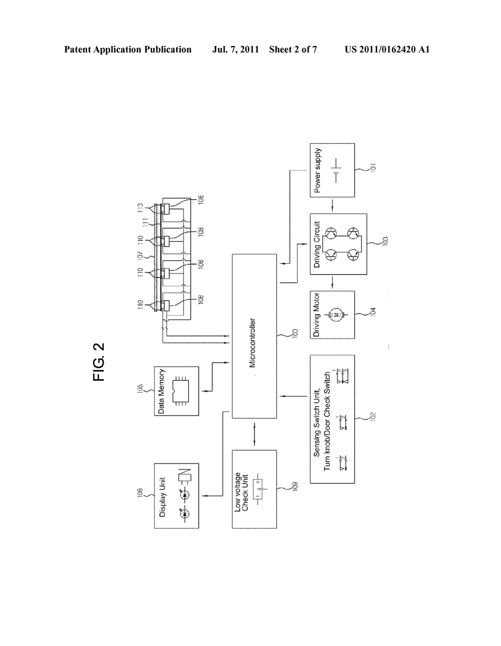 ELECTRONIC LOCKING DEVICE HAVING VARIABLE SECURITY CODE NUMBER INPUT UNIT - diagram, schematic, and image 03
