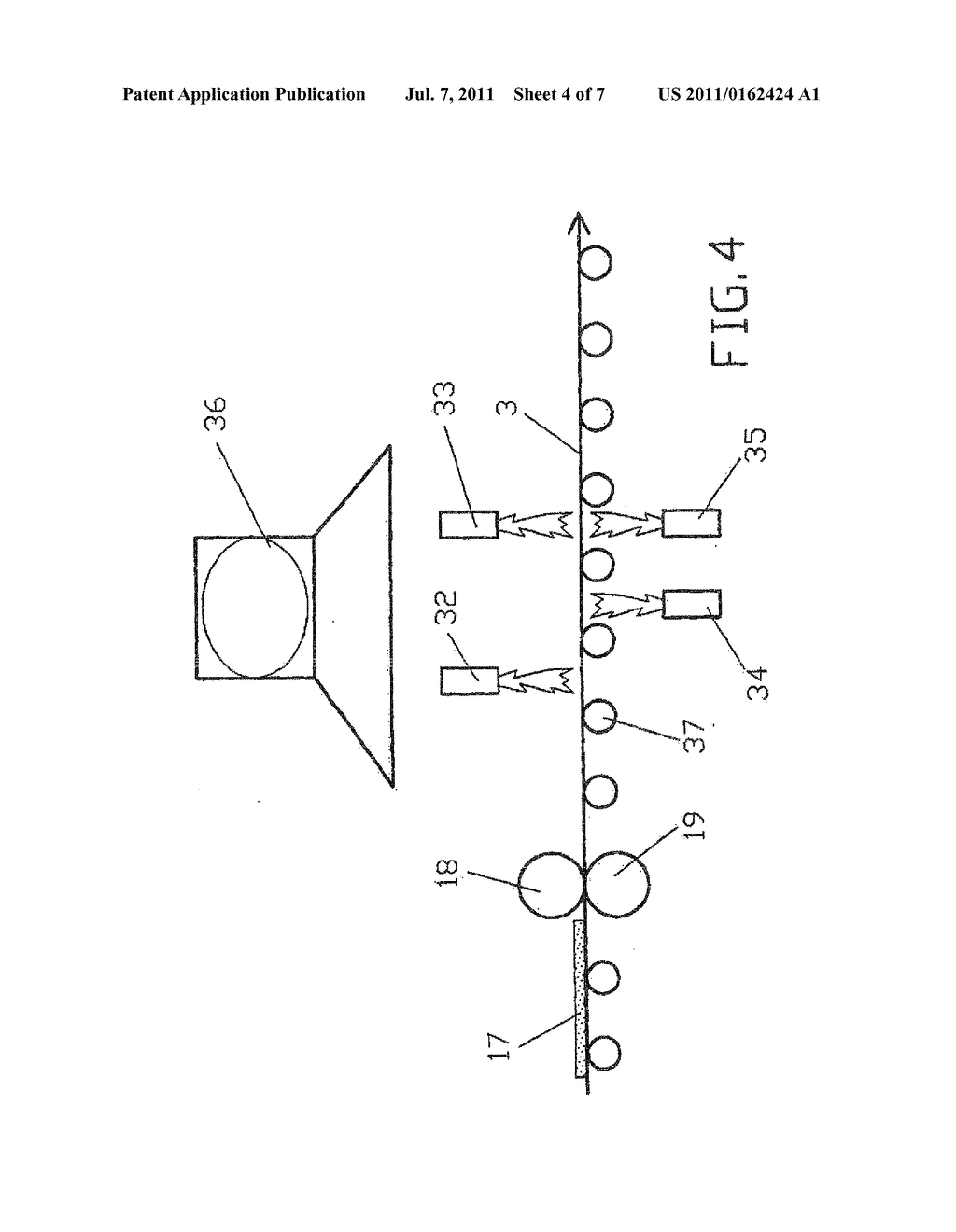 METHOD AND APPARATUS FOR COOLING AND DRYING A HOT-ROLLED STRIP OR A METAL     SHEET IN A ROLLING MILL - diagram, schematic, and image 05