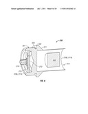 Ultrasonic Flow Meter With Transducer Assembly Having a Rotatable     Receptacle and Elbow Connector diagram and image