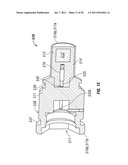 Ultrasonic Flow Meter With Transducer Assembly Having a Rotatable     Receptacle and Elbow Connector diagram and image