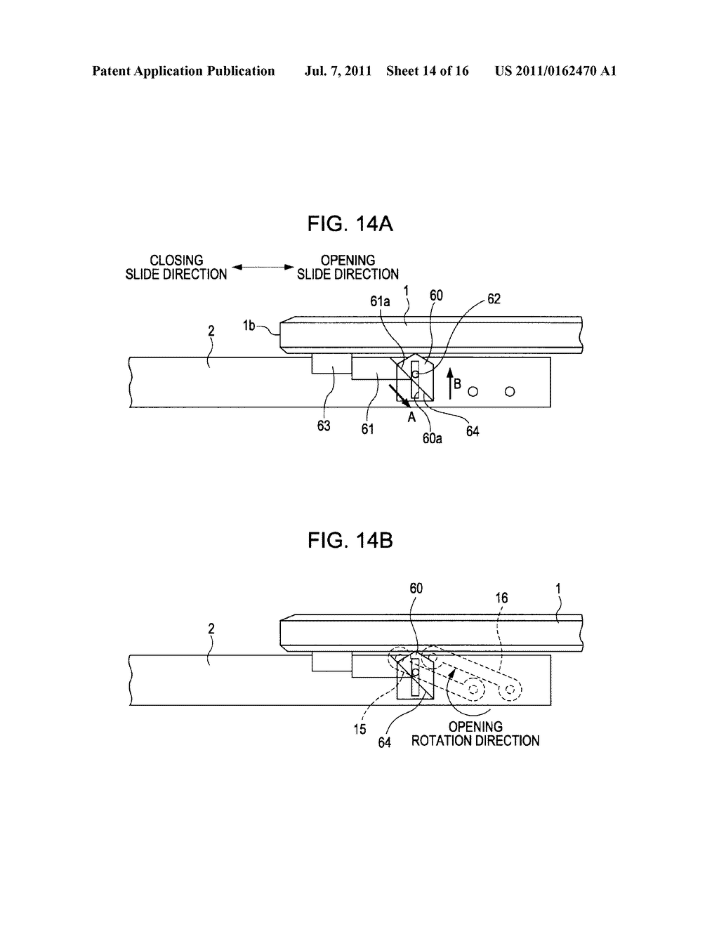 SLIDE ROTATION DEVICE, SLIDE ROTATION METHOD, AND PORTABLE TERMINAL DEVICE - diagram, schematic, and image 15