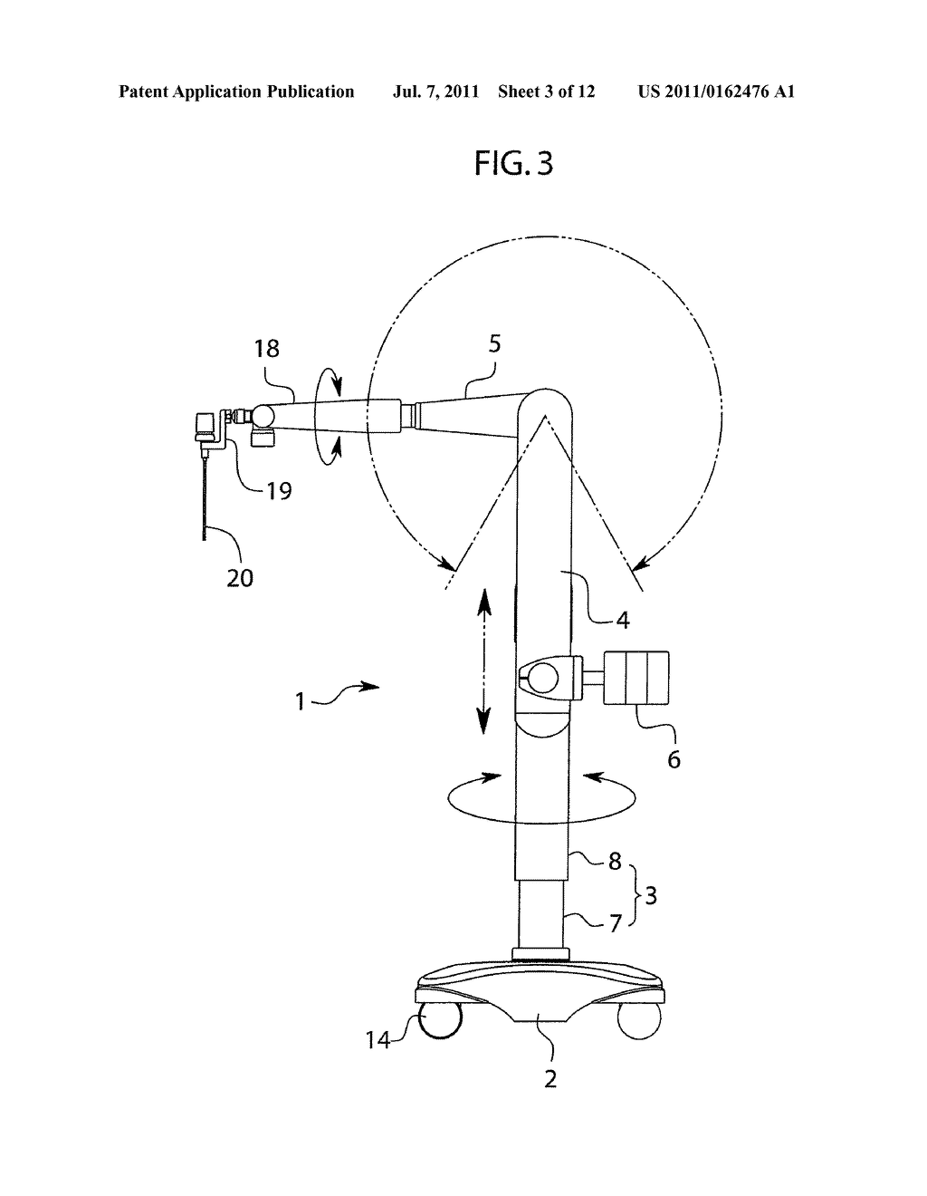 Holding Arm Apparatus for Medical Tool - diagram, schematic, and image 04