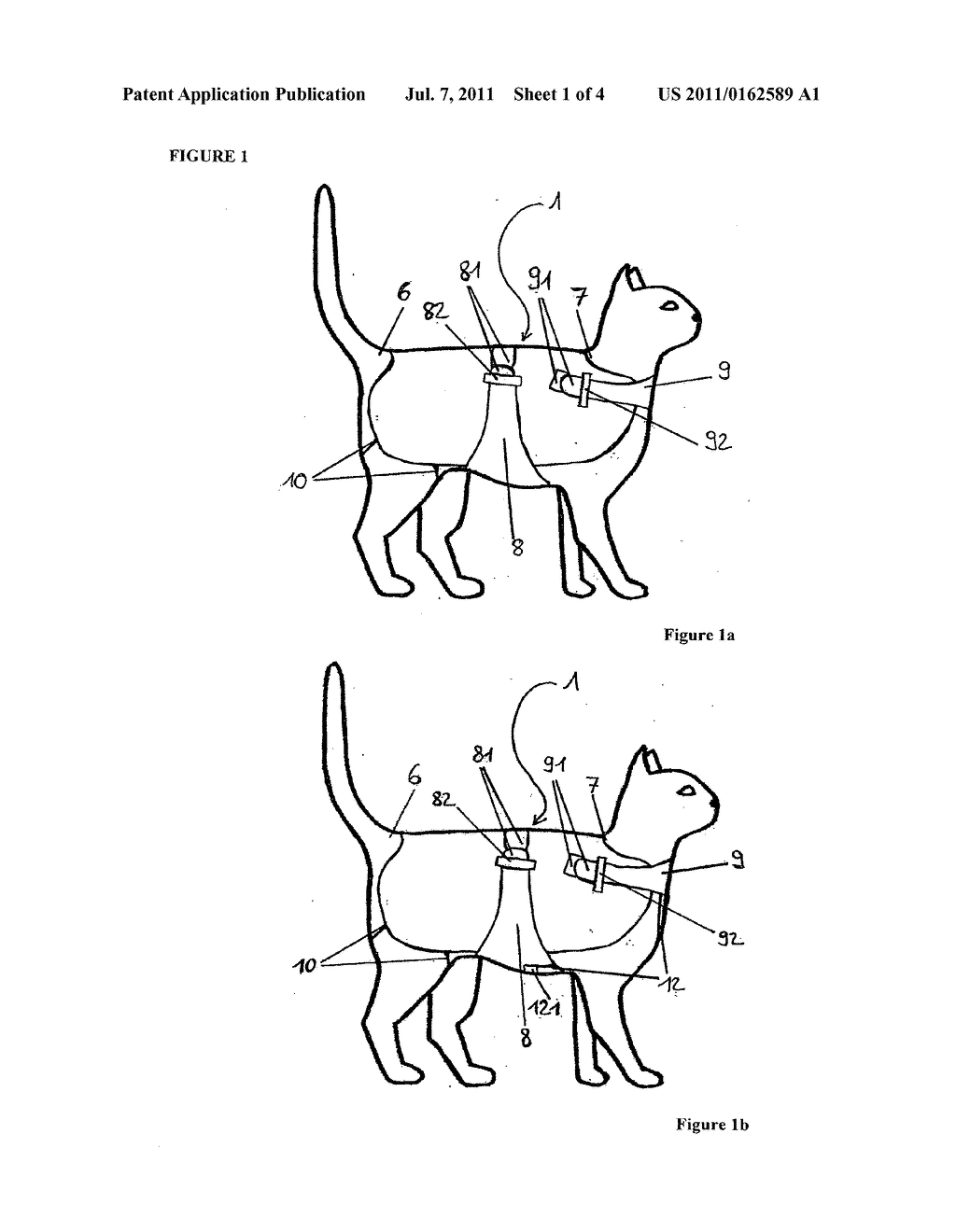 REUSABLE MEDICAL PROTECTIVE CLOTHING FOR PETS AND FARM ANIMALS AFTER     SURGERIES AND WITH SKIN DISEASES - diagram, schematic, and image 02