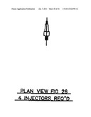 Mass driven motor with a middle signaling piston diagram and image