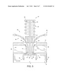 SINGLE POPPET VALVE CYLINDER HEAD ASSEMBLY FOR INTERNAL COMBUSTION ENGINE diagram and image