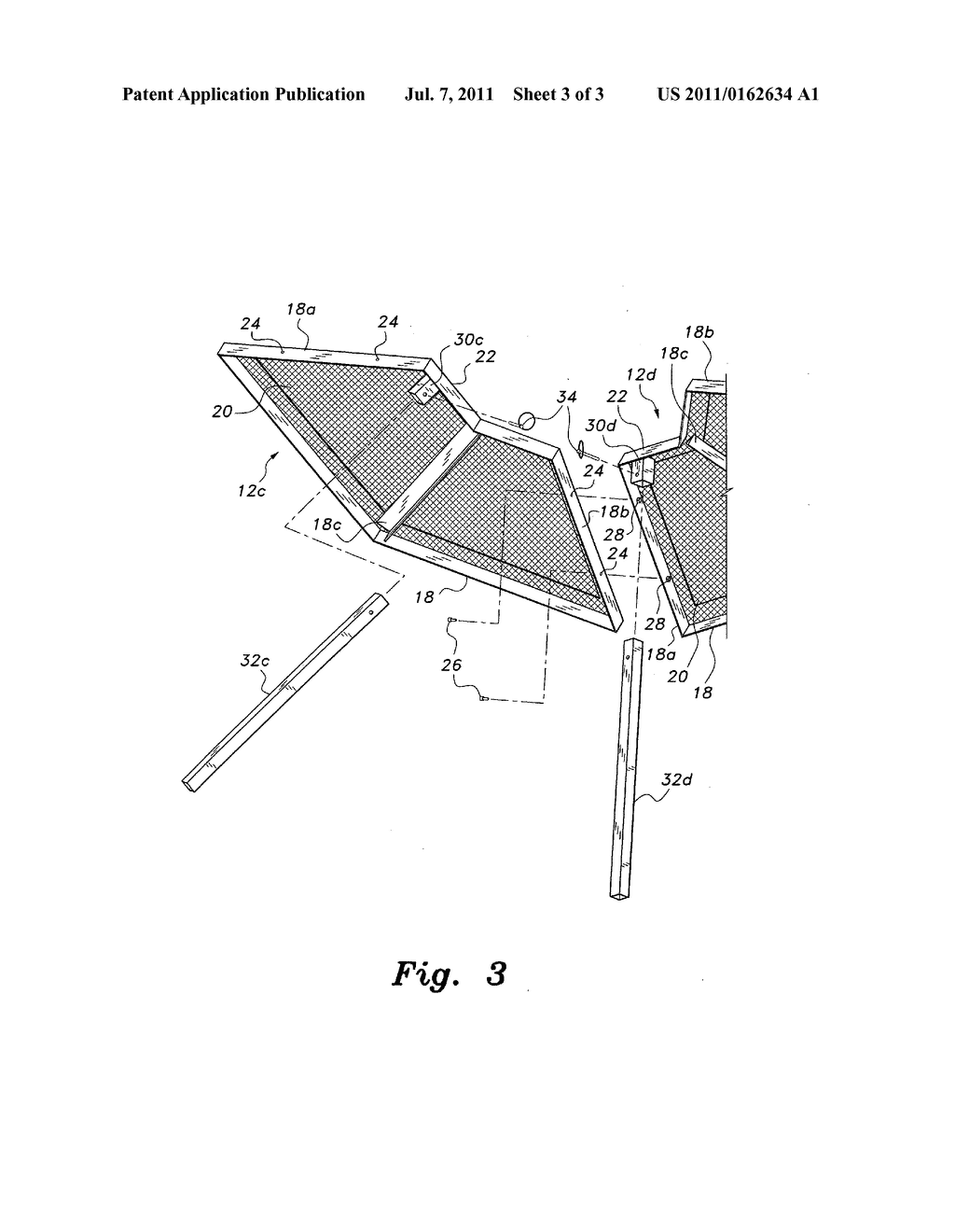 Portable barbecue - diagram, schematic, and image 04