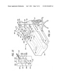 Surgical barrier device incorporating an inflatable thermal blanket with     an attached surgical drape diagram and image