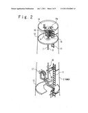 CABLE HOLDING STRUCTURE FOR WIND TURBINE GENERATOR diagram and image