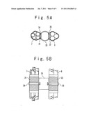 CABLE HOLDING STRUCTURE FOR WIND TURBINE GENERATOR diagram and image