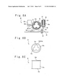 CABLE HOLDING STRUCTURE FOR WIND TURBINE GENERATOR diagram and image