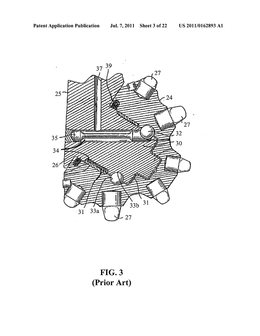 HIGH-SHEAR ROLLER CONE AND PDC HYBRID BIT - diagram, schematic, and image 04