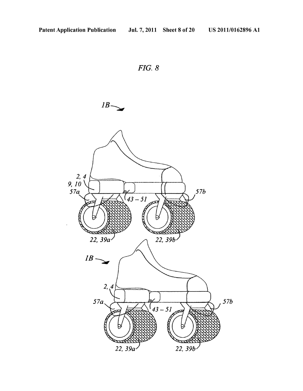 Mode of transportation type having inner-motorized omniwheel apparatus and     method of control - diagram, schematic, and image 09