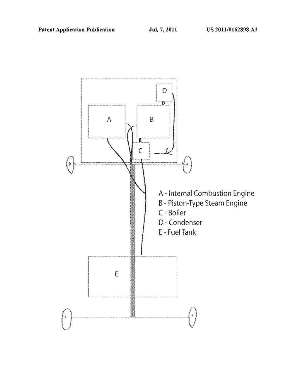 Dieseleam: A Diesel-Steam Powered Automotive Vehicle - diagram, schematic, and image 02