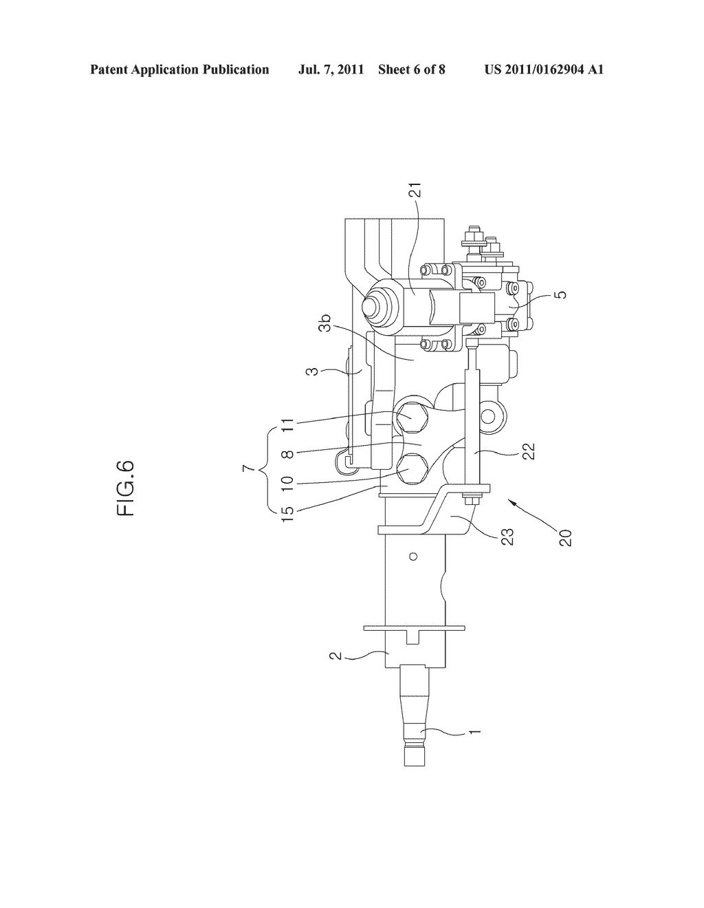 LOWER TYPE MOTOR DRIVEN COLUMN APPARATUS - diagram, schematic, and image 07