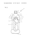 Consumer product with secondary item storage compartment diagram and image