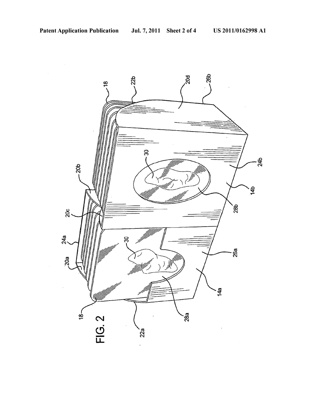 PACKAGING FOR STORING PRODUCTS AND METHODS OF MAKING AND USING SUCH     PACKAGES - diagram, schematic, and image 03